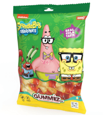 Nickelodeon SpongeBob Gummiz Cola Bottles 70g - Out of Date